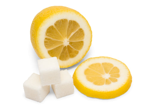 Lemon Sugar - The sweetness of the sugar is balanced by the tartness of the lemons and will make you smile with this Glowing Positively Soy Candles fragrant combo.   Scent throw: Medium