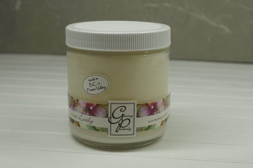 The Status’ sleek, urban style Just Lovely Status Candle blends elegantly for modern or contemporary interiors. This has been a popular candle for G.P. Soy for many years. The container is made by Libbey and can be easily repurposed after the candle is finished burning.  This is a fruity floral fragrance that is a favorite for years.  Peach, chamomile, cherry blossom and a hint of almond and jasmine.  This fragrance will help you find your inner diva.