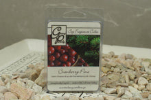 Load image into Gallery viewer, Positively Glowing Soy Candles cranberry and pine fragrance cubes work in most electric melters and provide a safe way to have beautiful fragrance all day long. The better of 2 worlds. Sweet pine with tones of classic Cranberry. Just perfect for your holiday fragrance for entertaining or at home alone.
