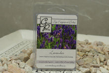 Load image into Gallery viewer, Positively Glowing Soy Candles lavender fragrance cubes work in most electric melters and provide a safe way to have beautiful fragrance all day long. This Lavender fragrance is amazing and offers the relaxing properties that will fit into  your world.  This is a BESTSELLER for many years as it is a classic floral that you will enjoy.
